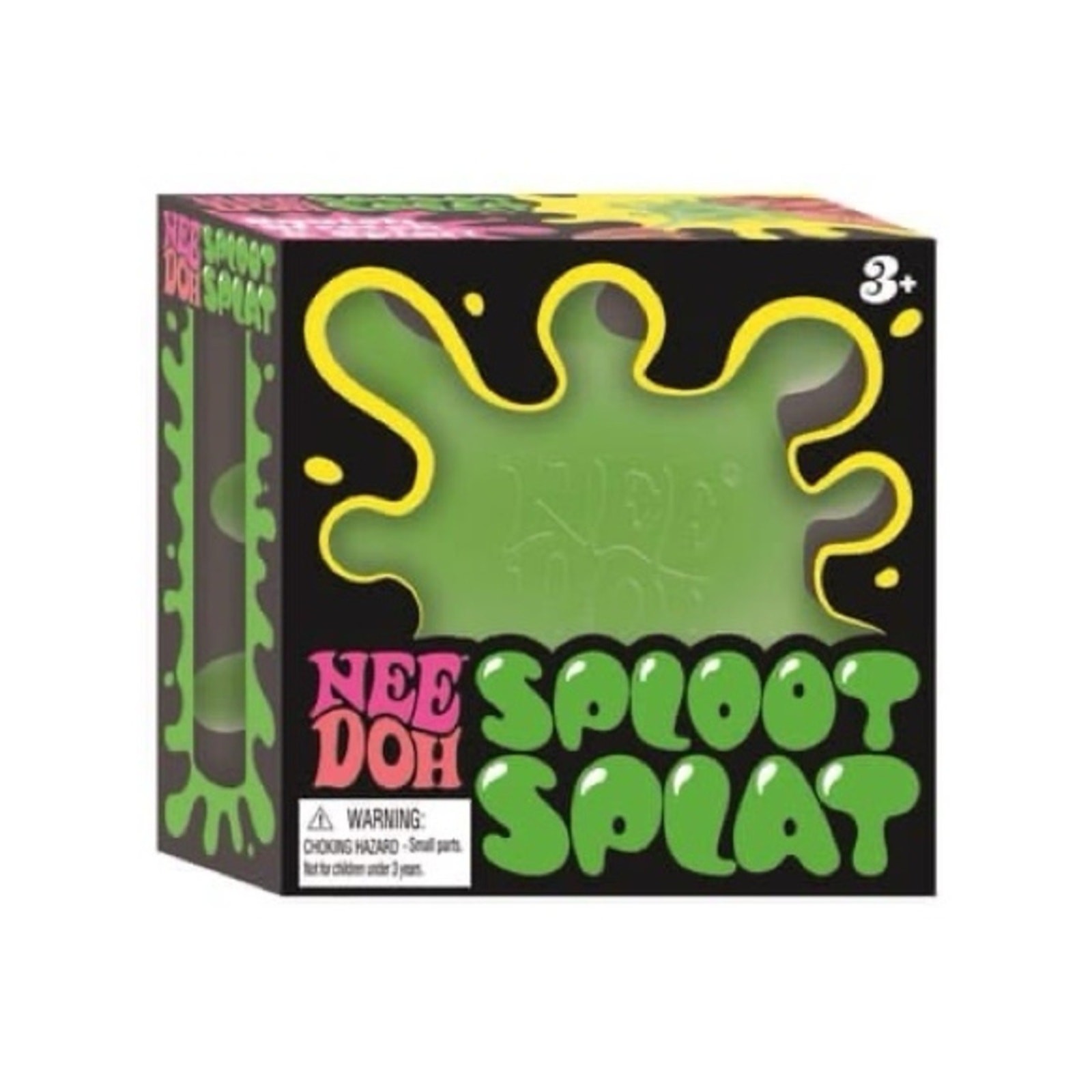 NeeDoh SplootSplat -GREEN – The Splat that Sploots, Sensory Toy – NIB!