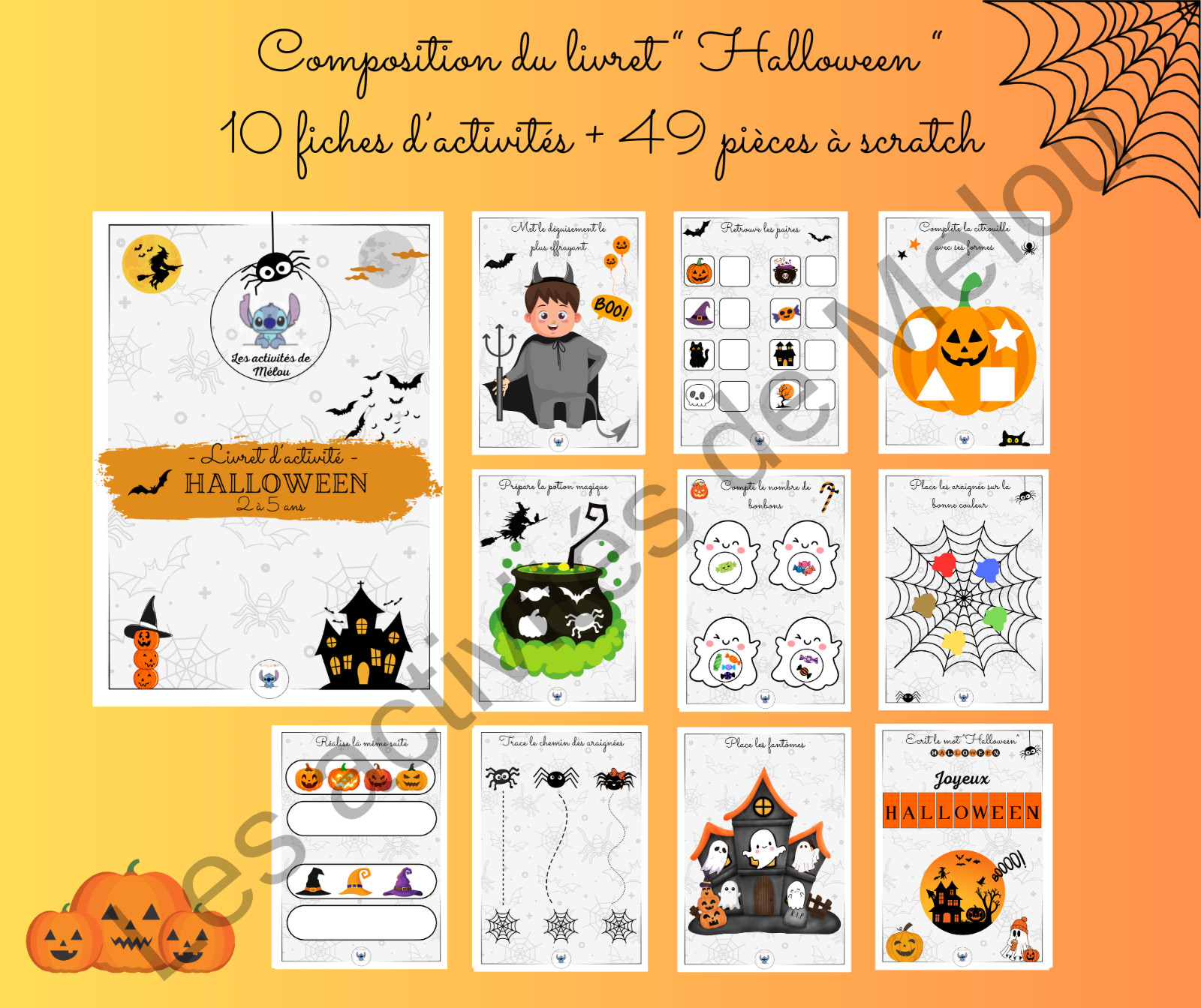 Activity Booklet – Halloween
