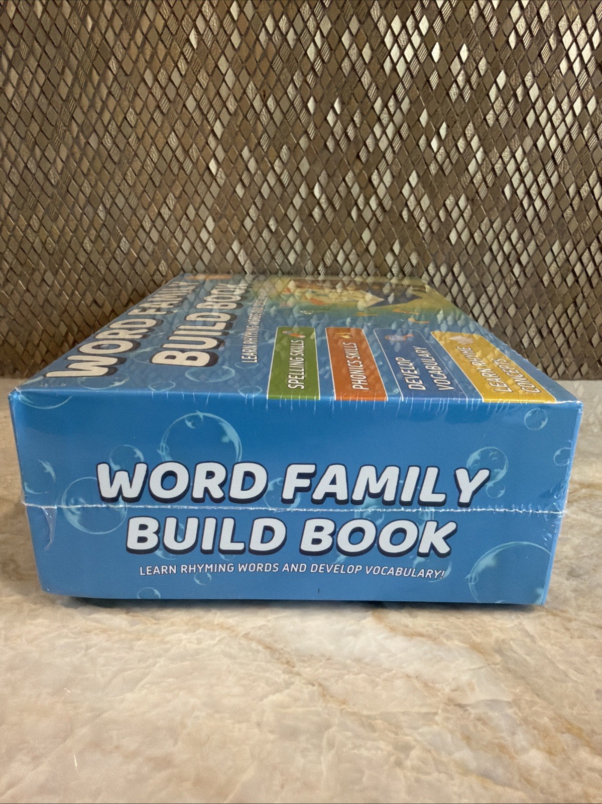 Phonics Flash Cards Word Family Build Book,Learn to Read 30 Read and Rhyme Flip