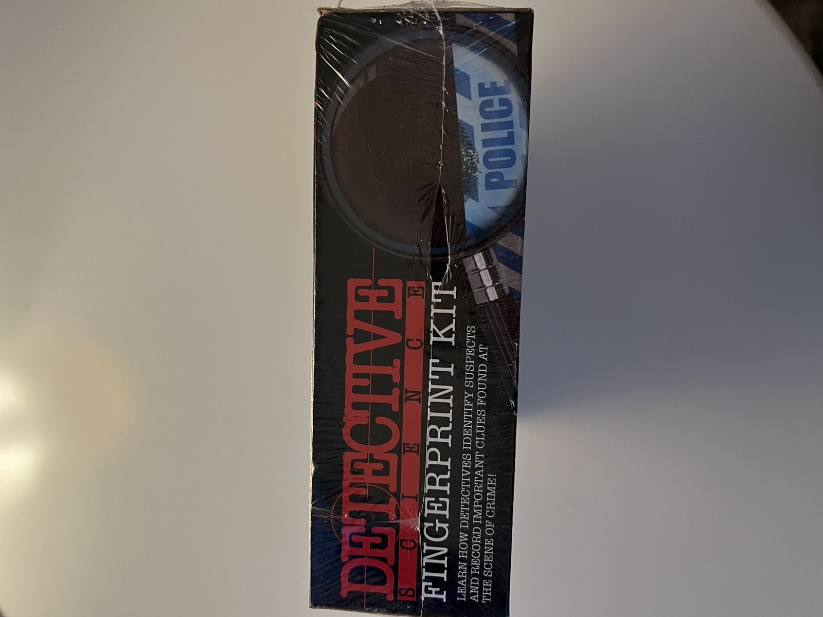 4M Kidzlabs Detective Science Fingerprint Kit Clues Crime. New/Sealed Box