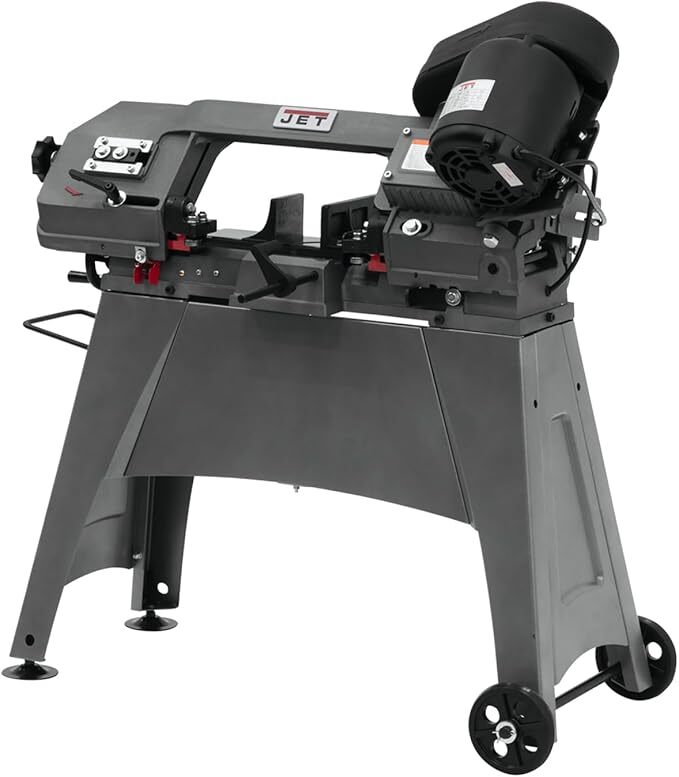 JET 5″ x 6″ Horizontal/Vertical Bandsaw, 1/2 HP, 115/230V 1Ph (Model HVBS-56)
