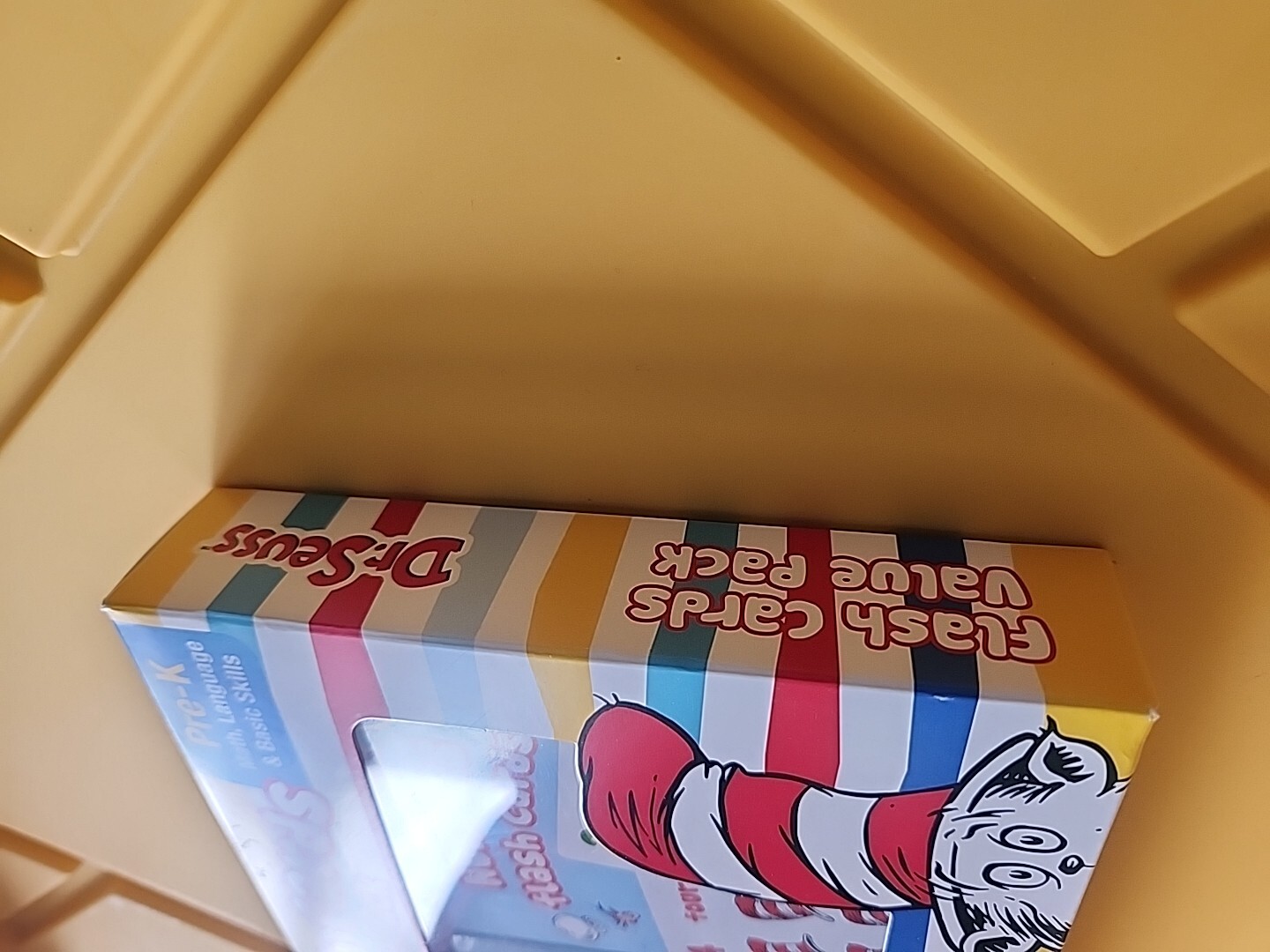 Dr. Seuss Flash Cards 4 Boxes Pre-K 1st Words Alphabet Colors Numbers Shapes New