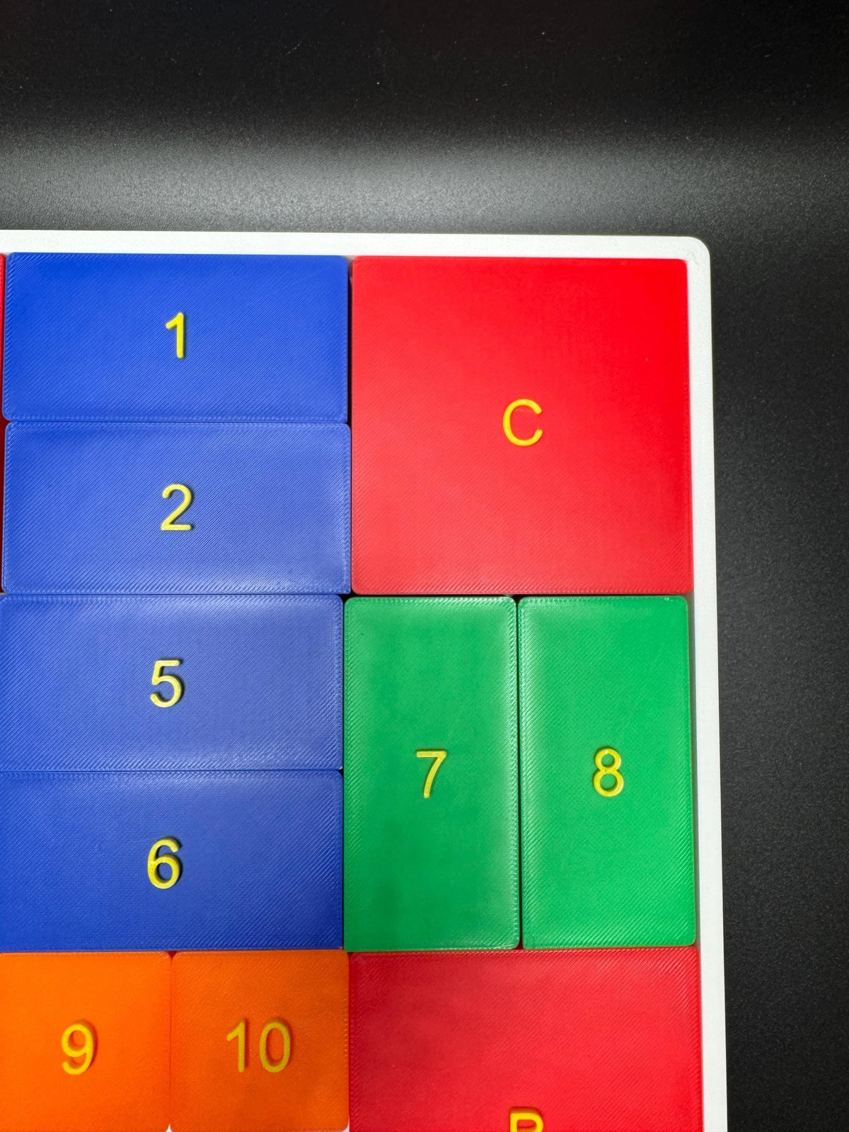 Slide a While / Model Garage – Sliding Puzzle – 3D Printed Classic 1930s Toy,