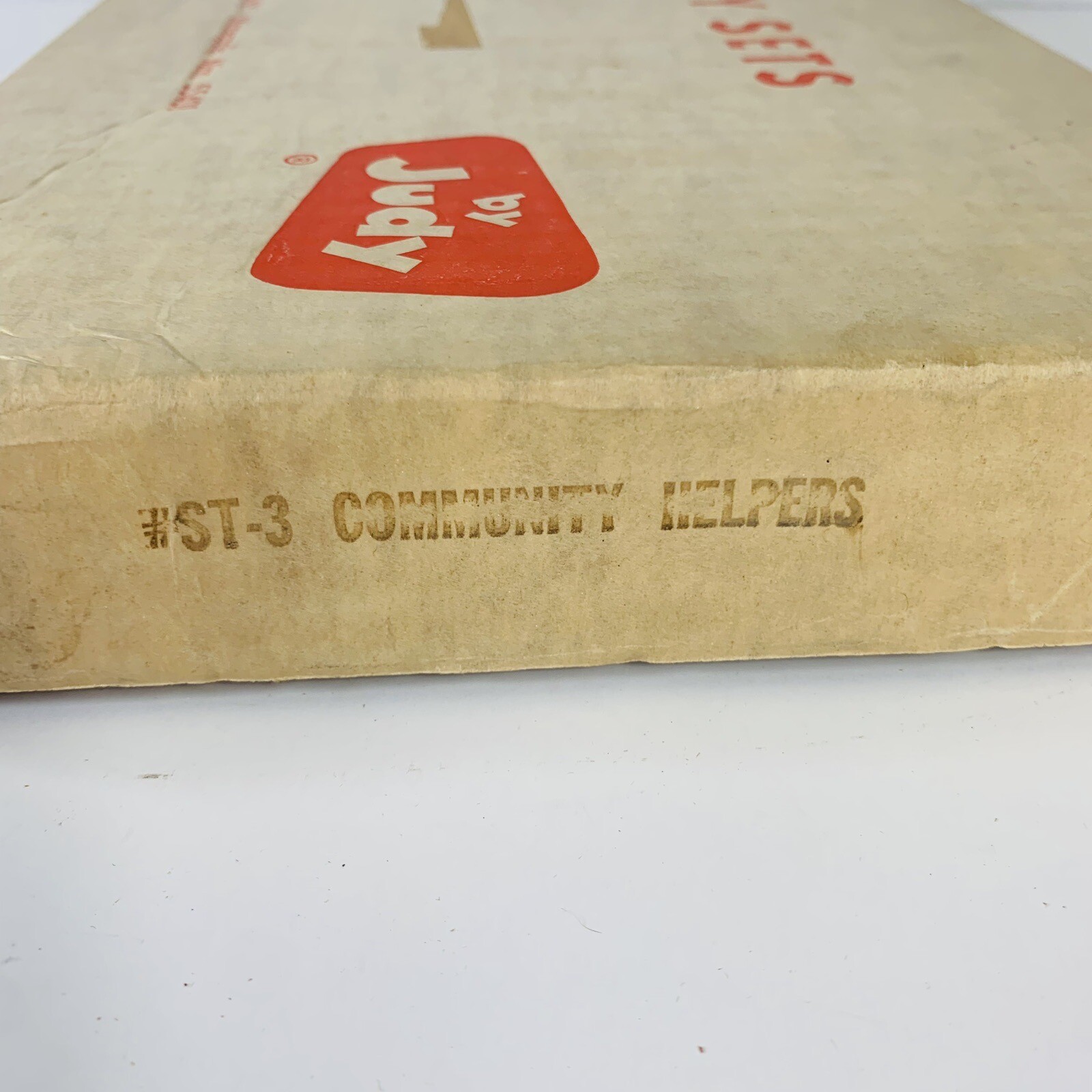 VTG Judy Story Set Of 10 Community Workers Stands Educational Collectibles 60s