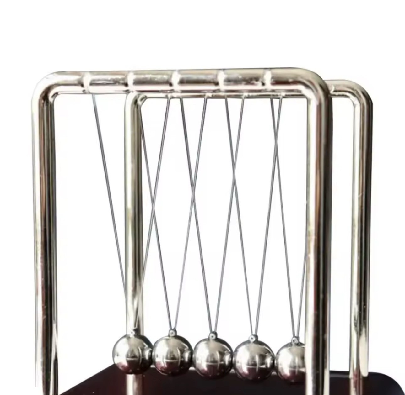 Newton’s Cradle Balance Balls Desk Toy Physics Science Educational Office Decor