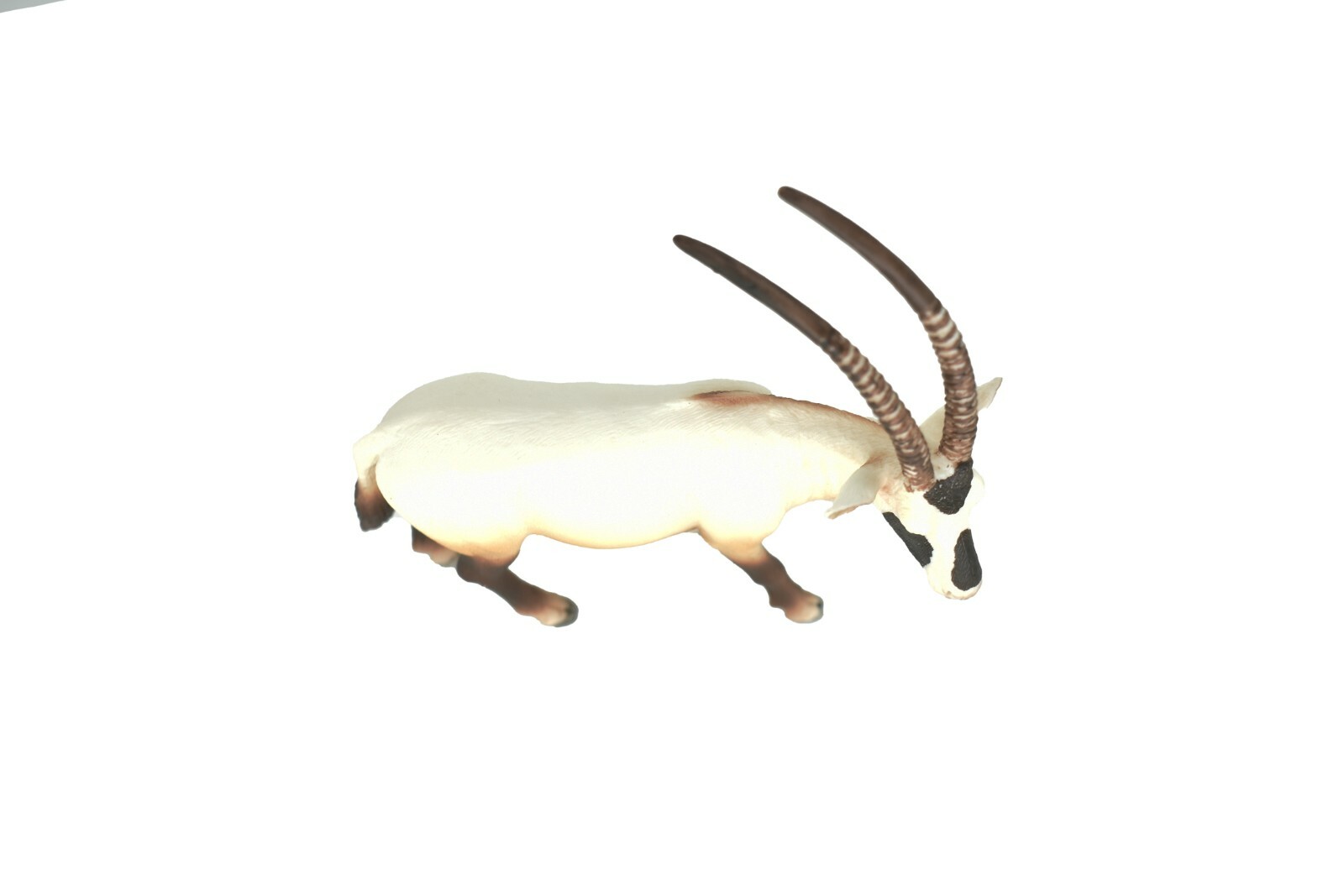 Oryx, Scimitar-horned, Plastic Toy Animal, Kids Gift, Realistic Figure 5″ M147