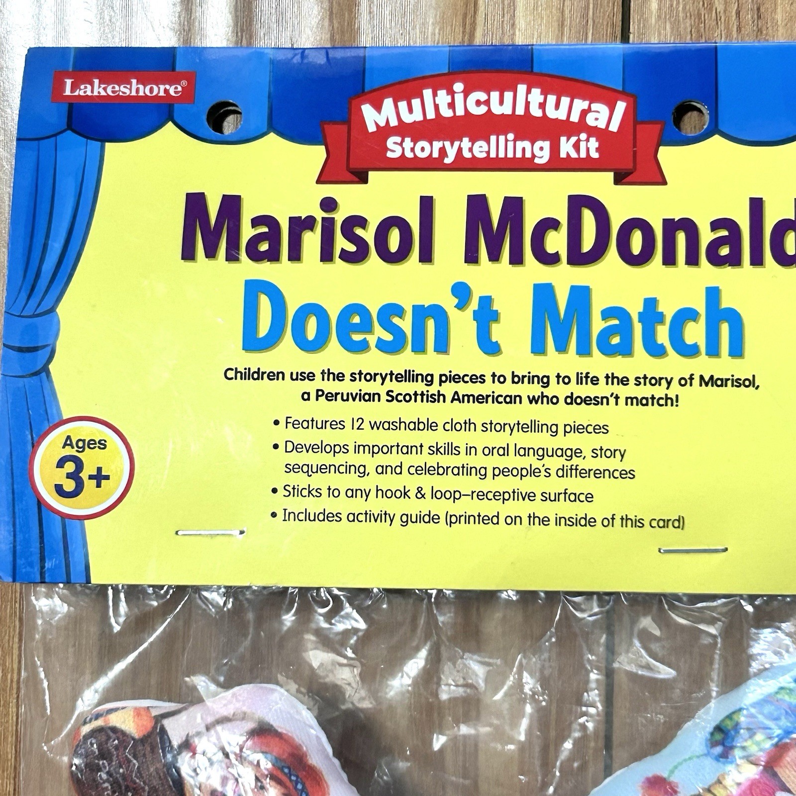 Lakeshore Multicultural Storytelling Kit Marisol McDonald Doesn’t Match GG974