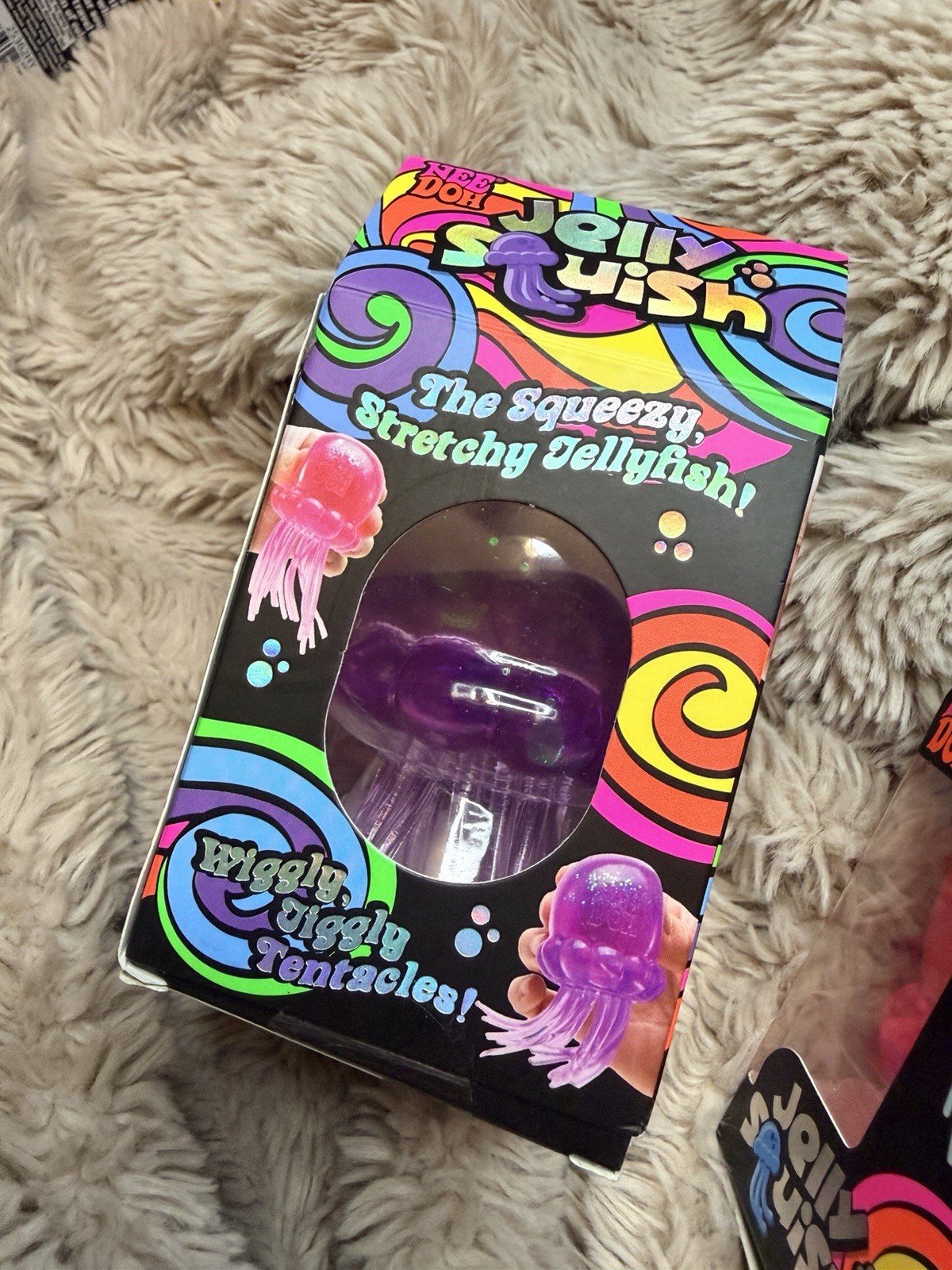 Schylling NeeDoh Jelly Squish Select Color PURPLE NEW AUTHENTIC
