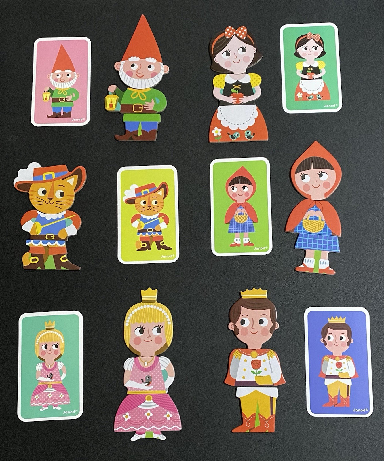 Janod Fairytale Magnetic Puzzle Activity 40 Pieces Ages 3-8