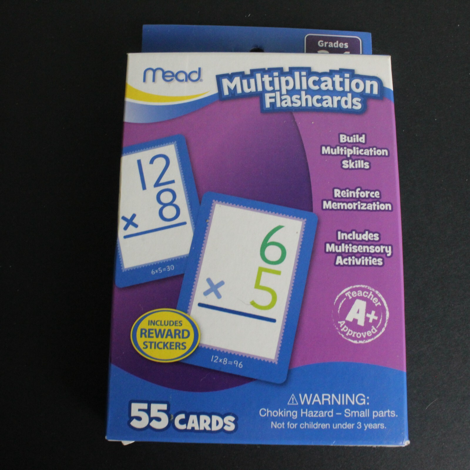 Kids Learning Flash Cards, Lot of 3: Addition Multiplication National Geographic