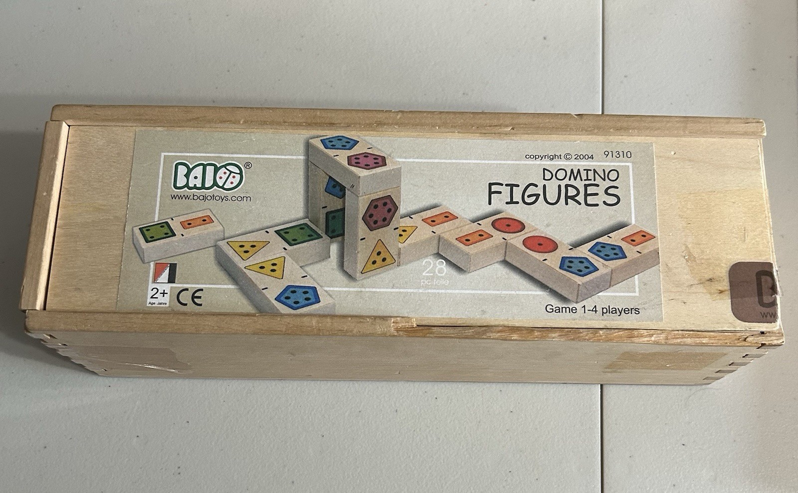 Domino Figures Educational Game By Bajo to Develop Shapes, Colors and Numbers