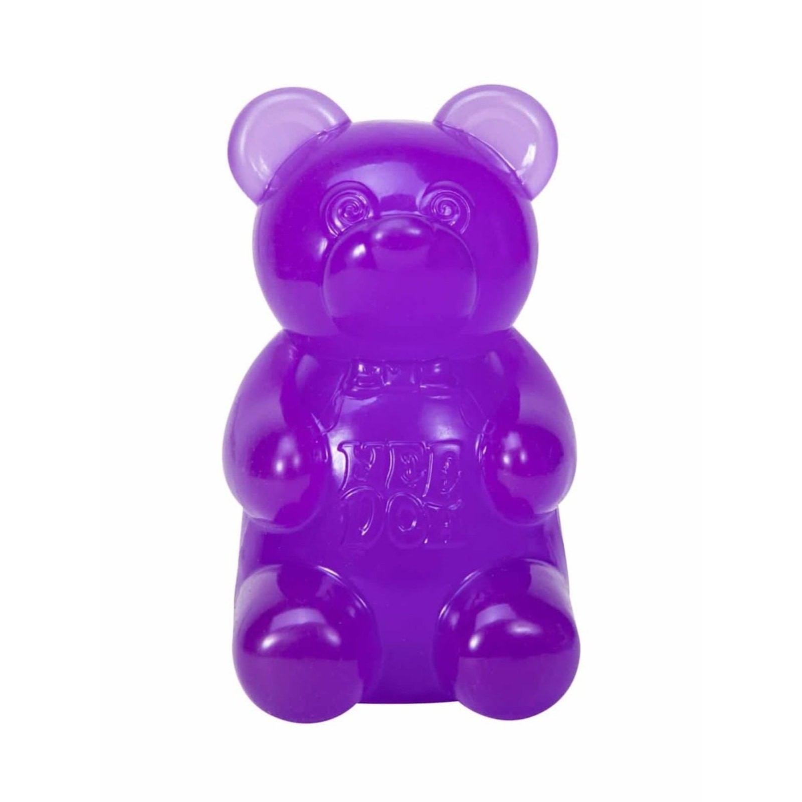 NeeDoh Gummy Bear – PURPLE| Jumbo Squishy Sensory Toy, 3.5 inches tall – NIB!