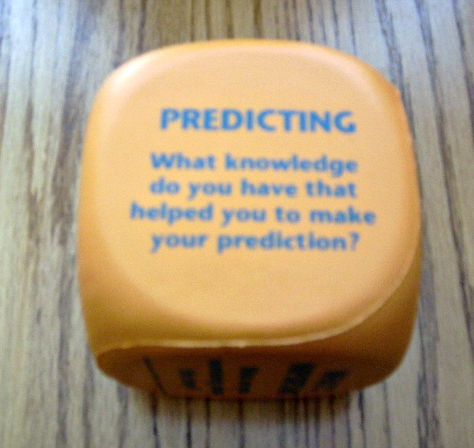 Really Good Stuff Comprehension Strategies Dice Set Gently Used