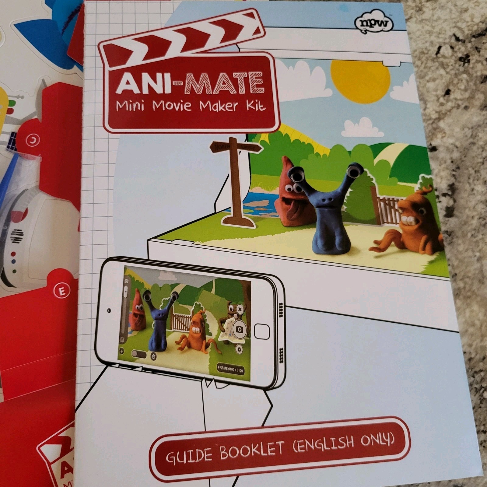 Animation Mini Movie Maker Kit Ages 8+ Plus Video Ideas Book Winner Of Awards
