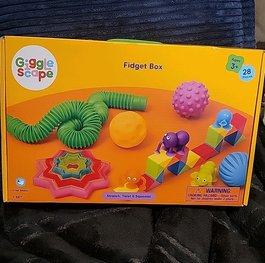 Gigglescape Fidget Box Educational Toy Ages 3+ New In Box Sealed