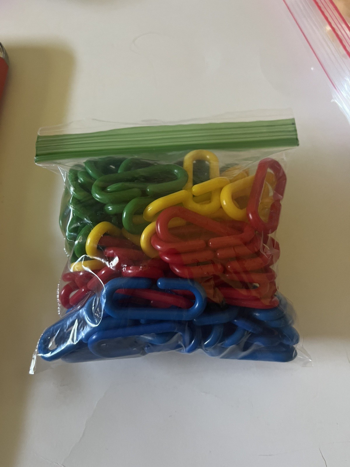 Link-N-Learn Counting Links 100 Pieces Math Manipulatives Preschool-Elementary