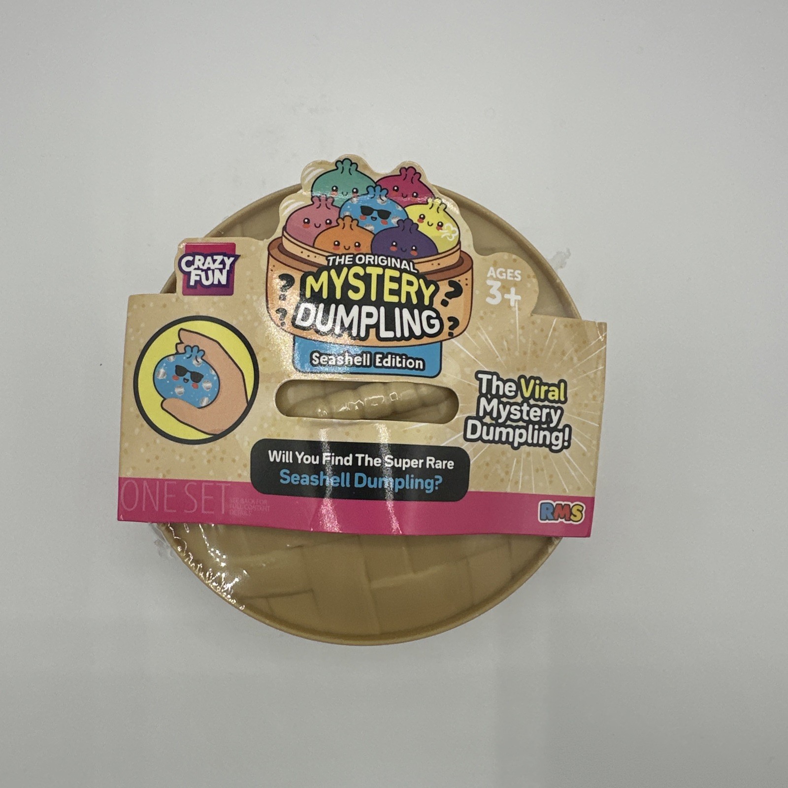 RMS Viral Unopened Original Mystery Squishy Dumplings Seashell Edition