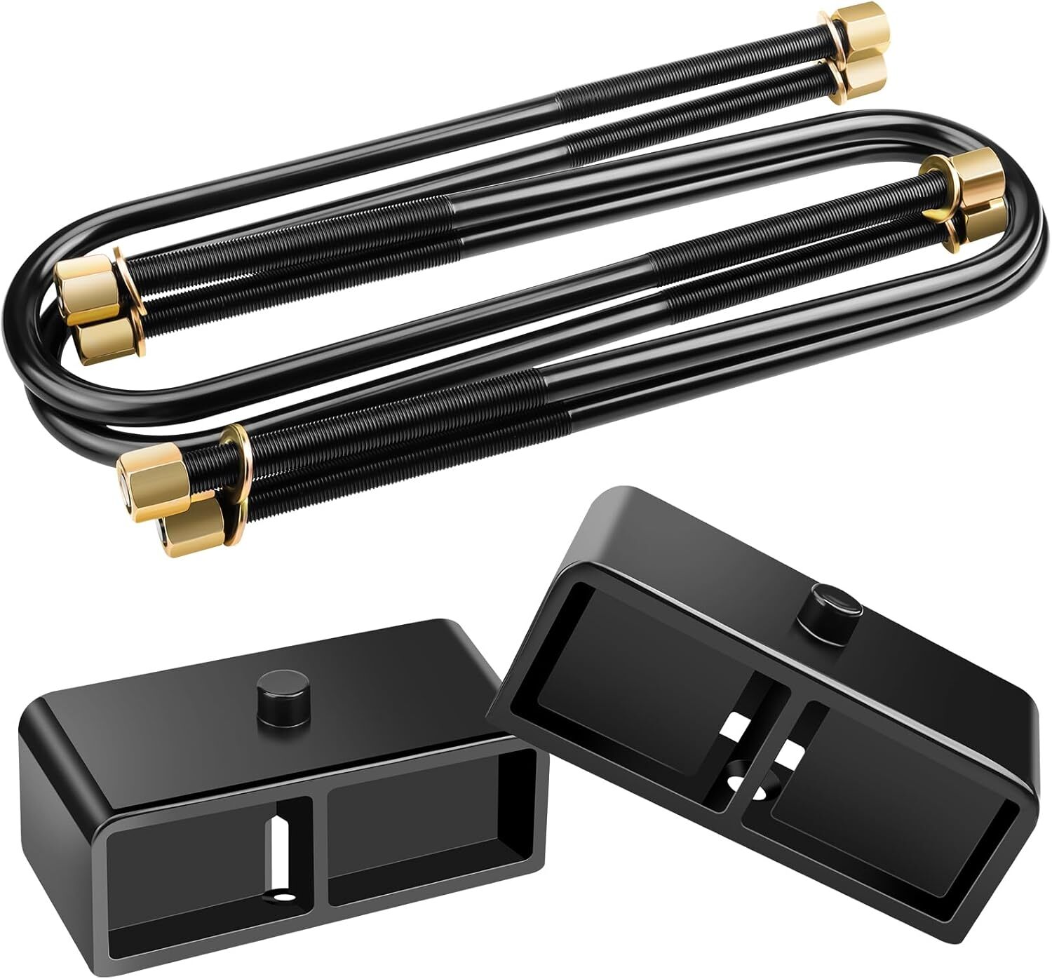 HHCSOP 2″ Rear Lift Block Kits Compatible with 1999-2020 Ford F250/F350 Super