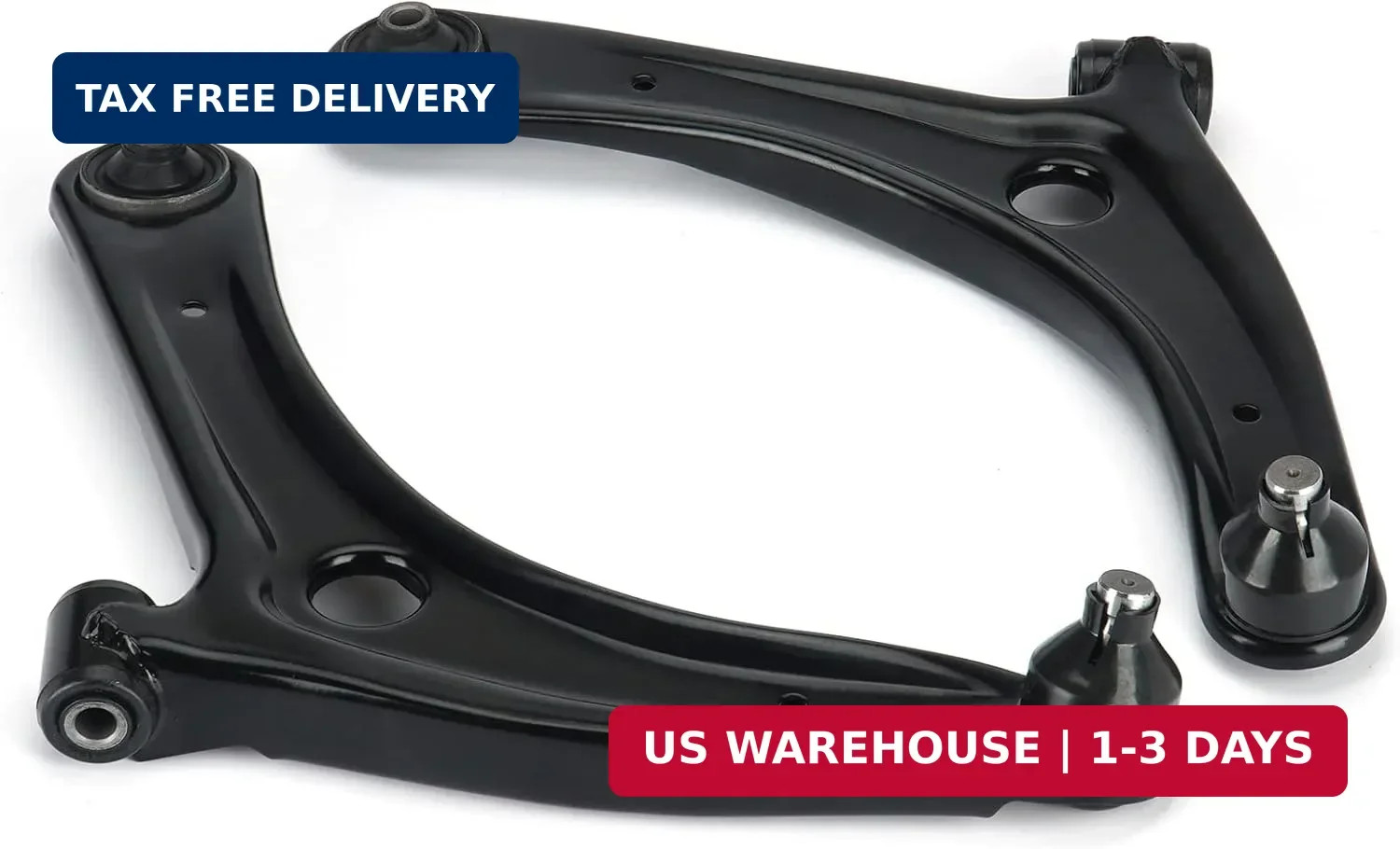Front Lower Control Arm Kit w/Ball Joint Fit for Jeep Compass/Patriot 2007-2017,