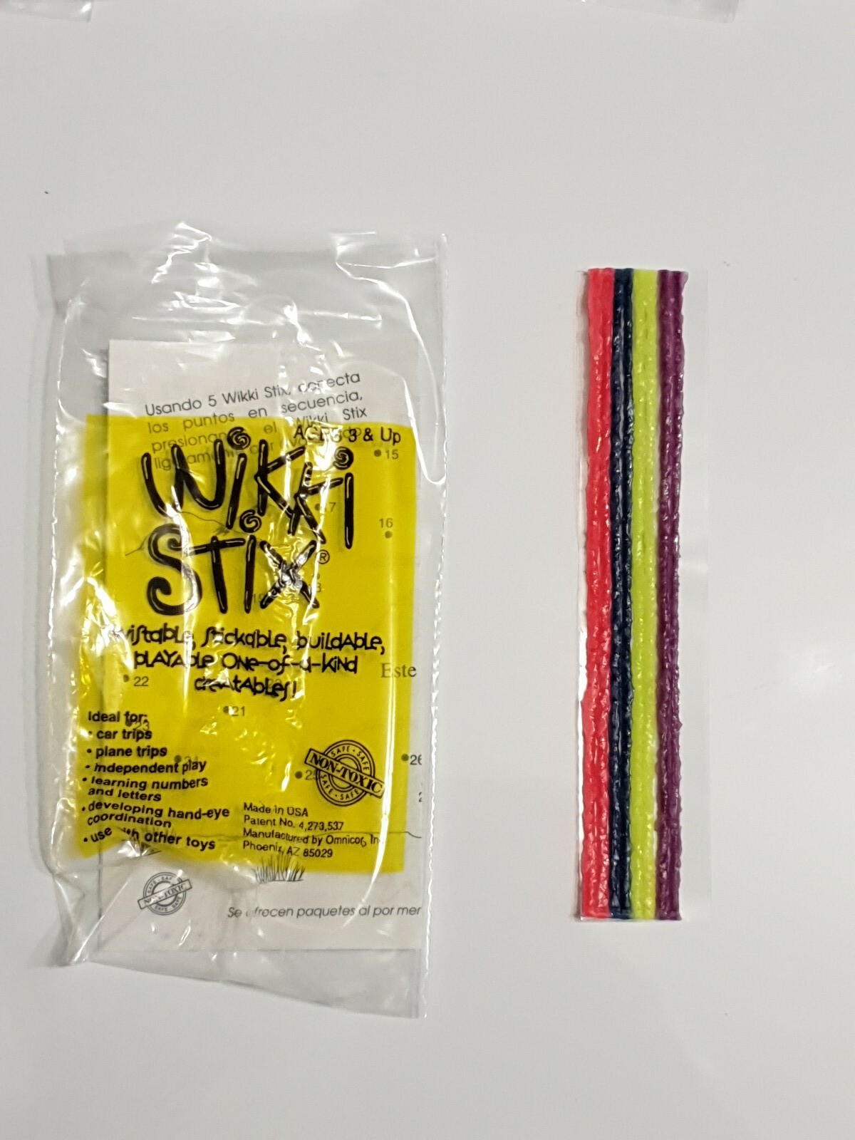 160pc Wikki Stix Party Pak Neon Assorted colors