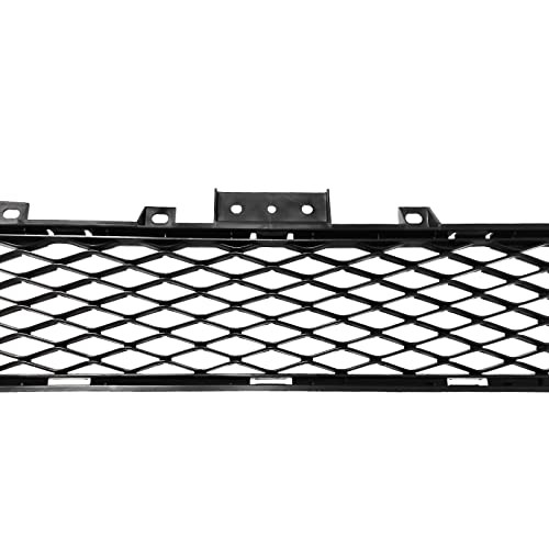 YLT AUTO Front Bumper Cover Lower Grille Cover Replacement Kit Black Guard