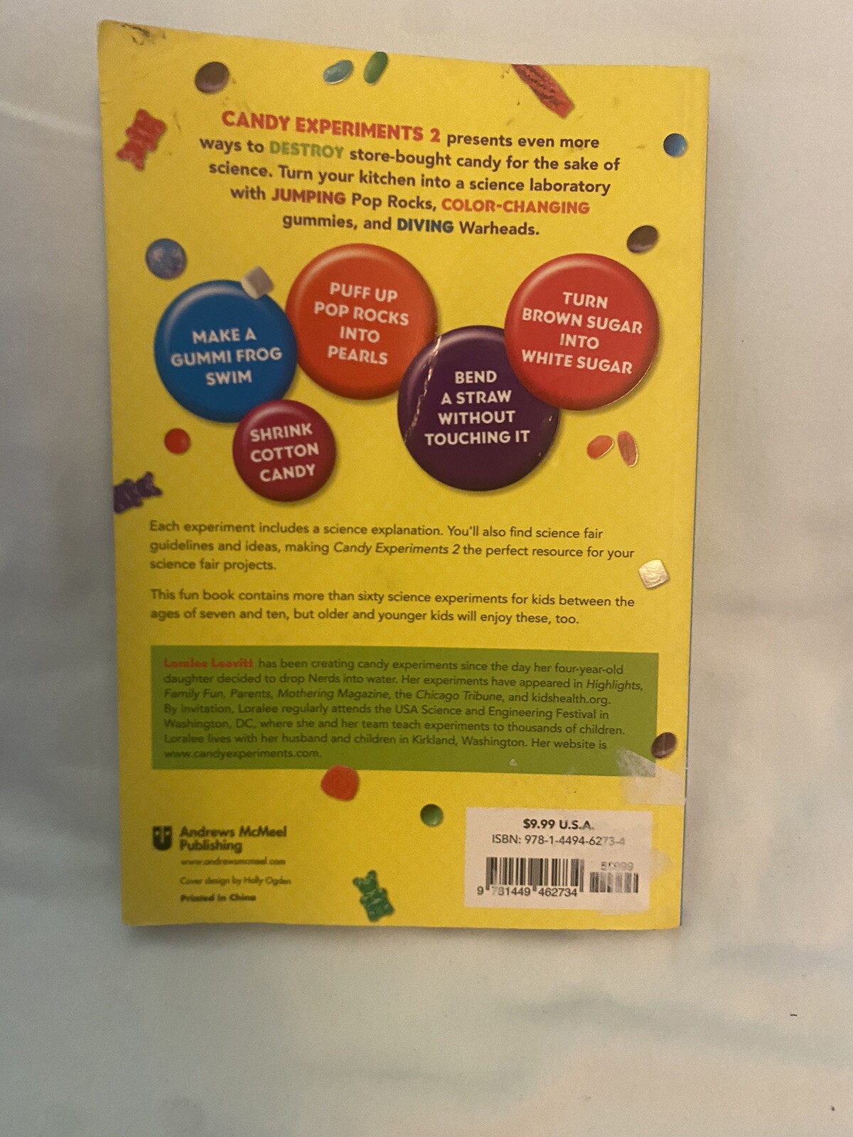 CANDY EXPERIMENTS For Kids And/or Teachers-143 Pages Of Fun Without Electronics!