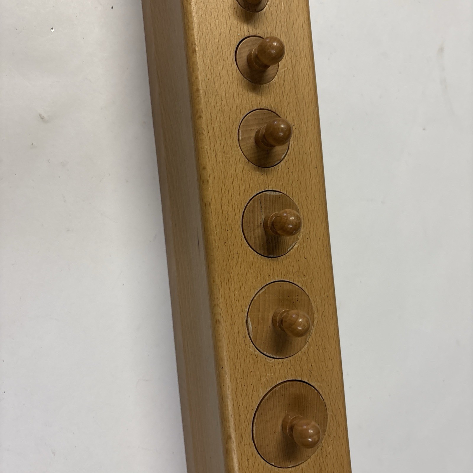 Montessori VintageNienhuis Knobbed Cylinder Block Set #1, Holland