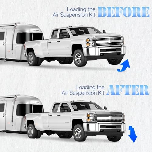 Air Suspension Spring Kit Tow Assist Over Load Fit for Chevy Silverado 2500 3500