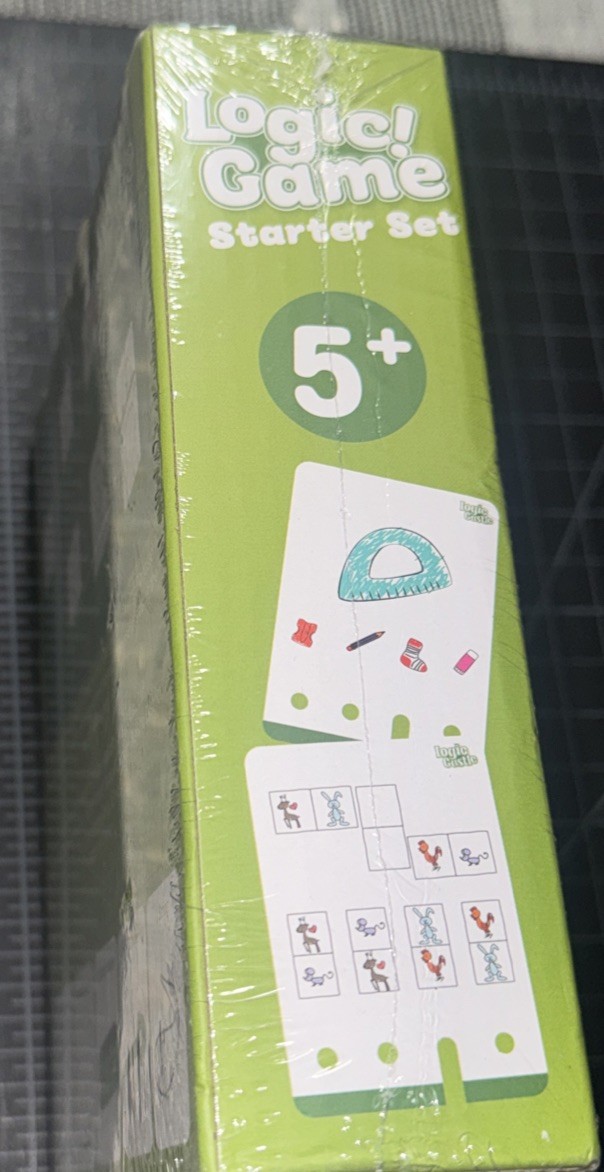 TALGIC Logic Castle Baby Educational Toy Sealed / New In Damaged Box