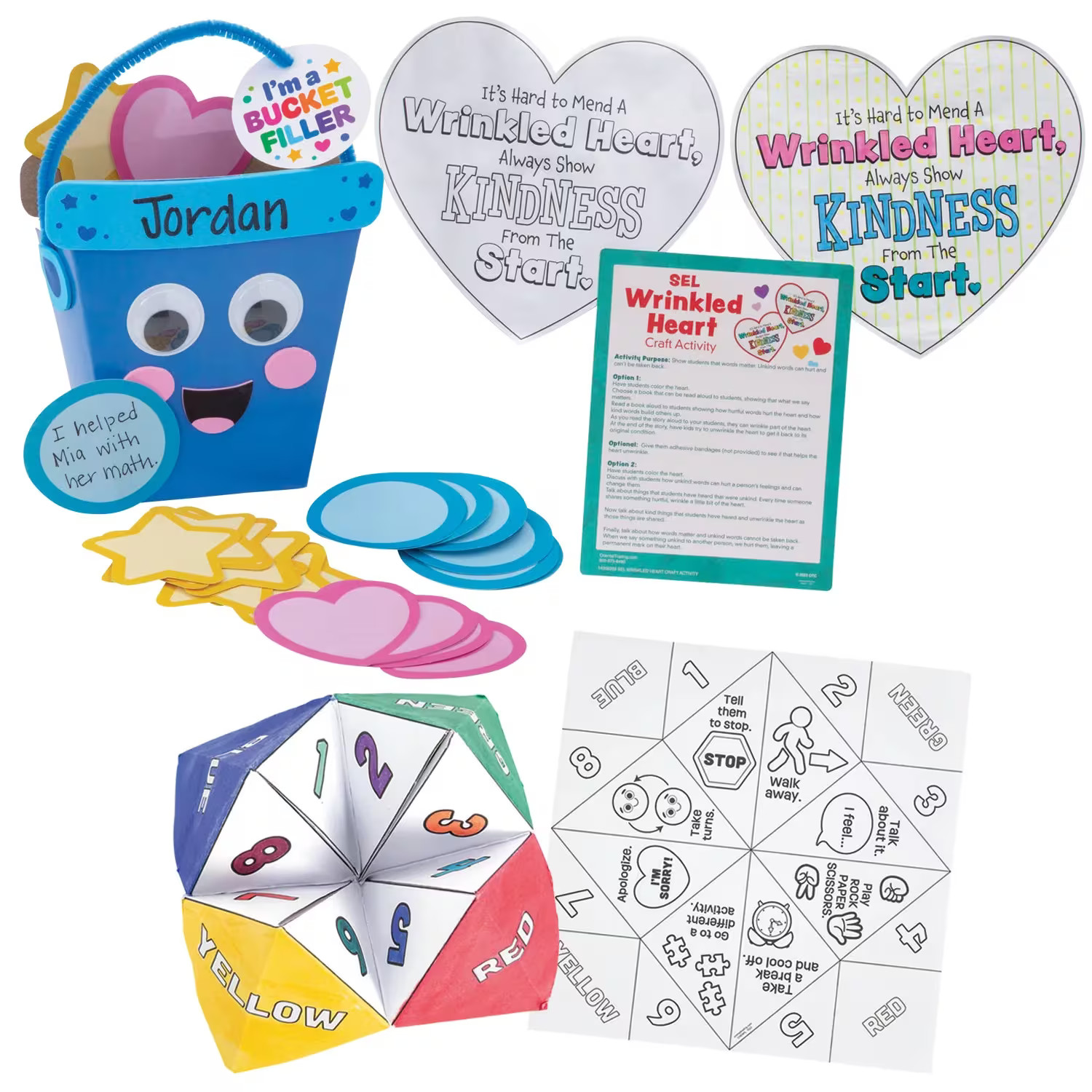 Social Emotional Learning Other’s Emotions Activity Kit for 12