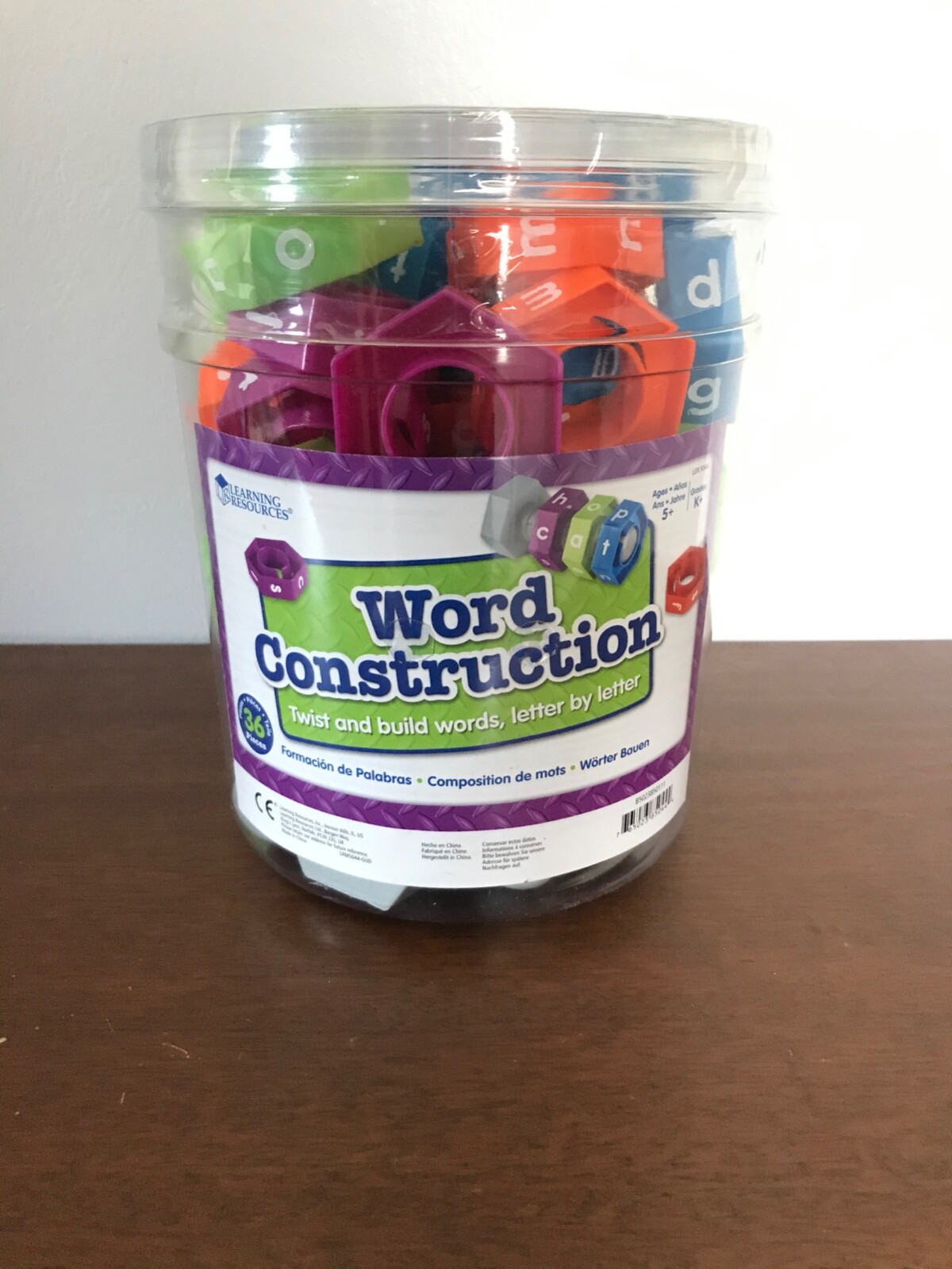 Learning Resources Word Construction NEW