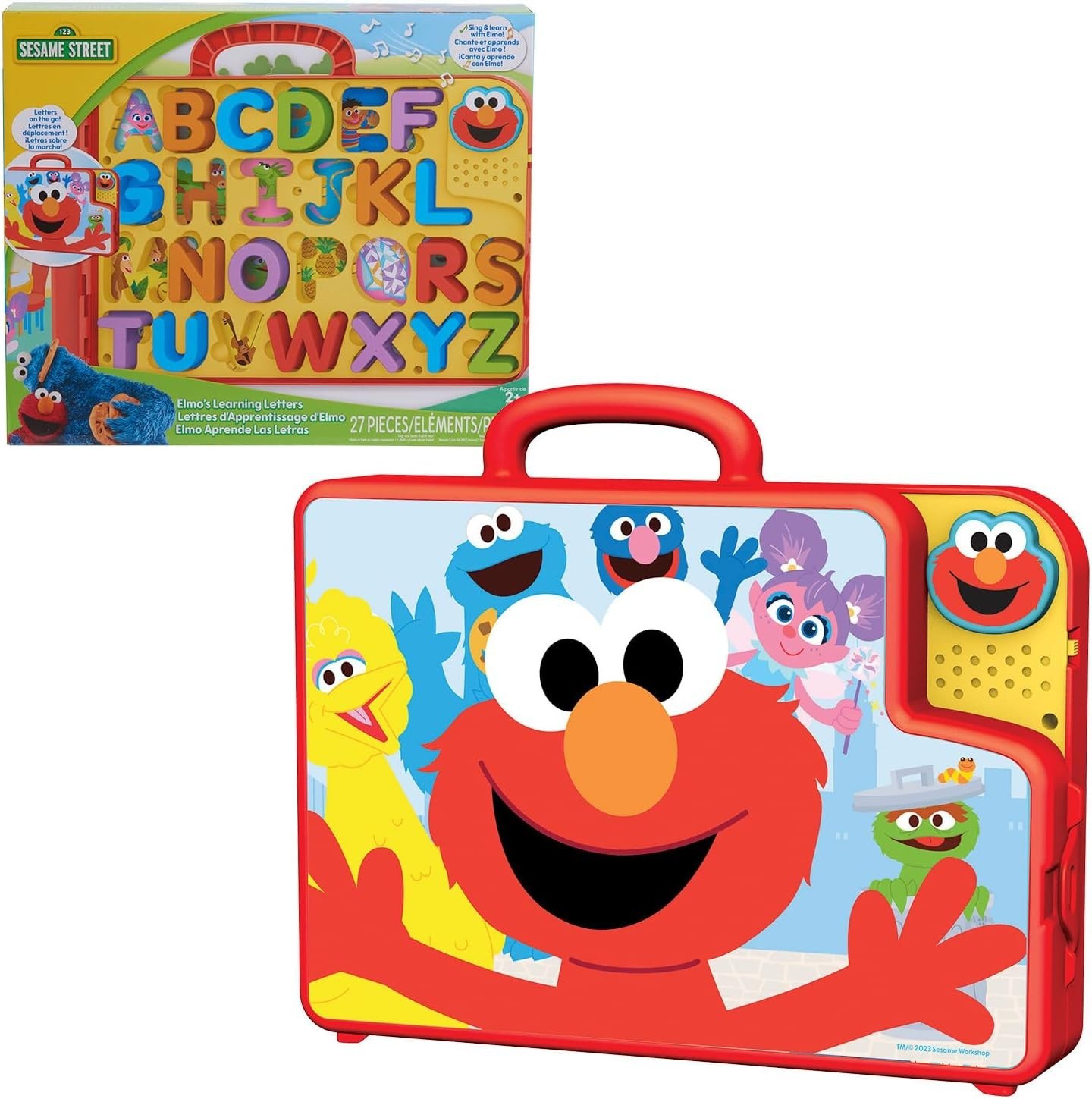 Sesame Street Elmo’s Learning Letters Alphabet Early Learning Age 2+ Kids Toy