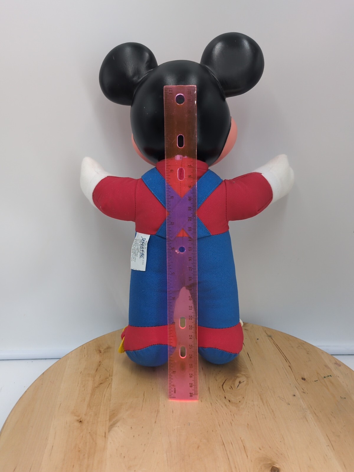 Mattel Mickey Mouse Learn How to Dress Doll Plush Toy Disney Vintage 1980s