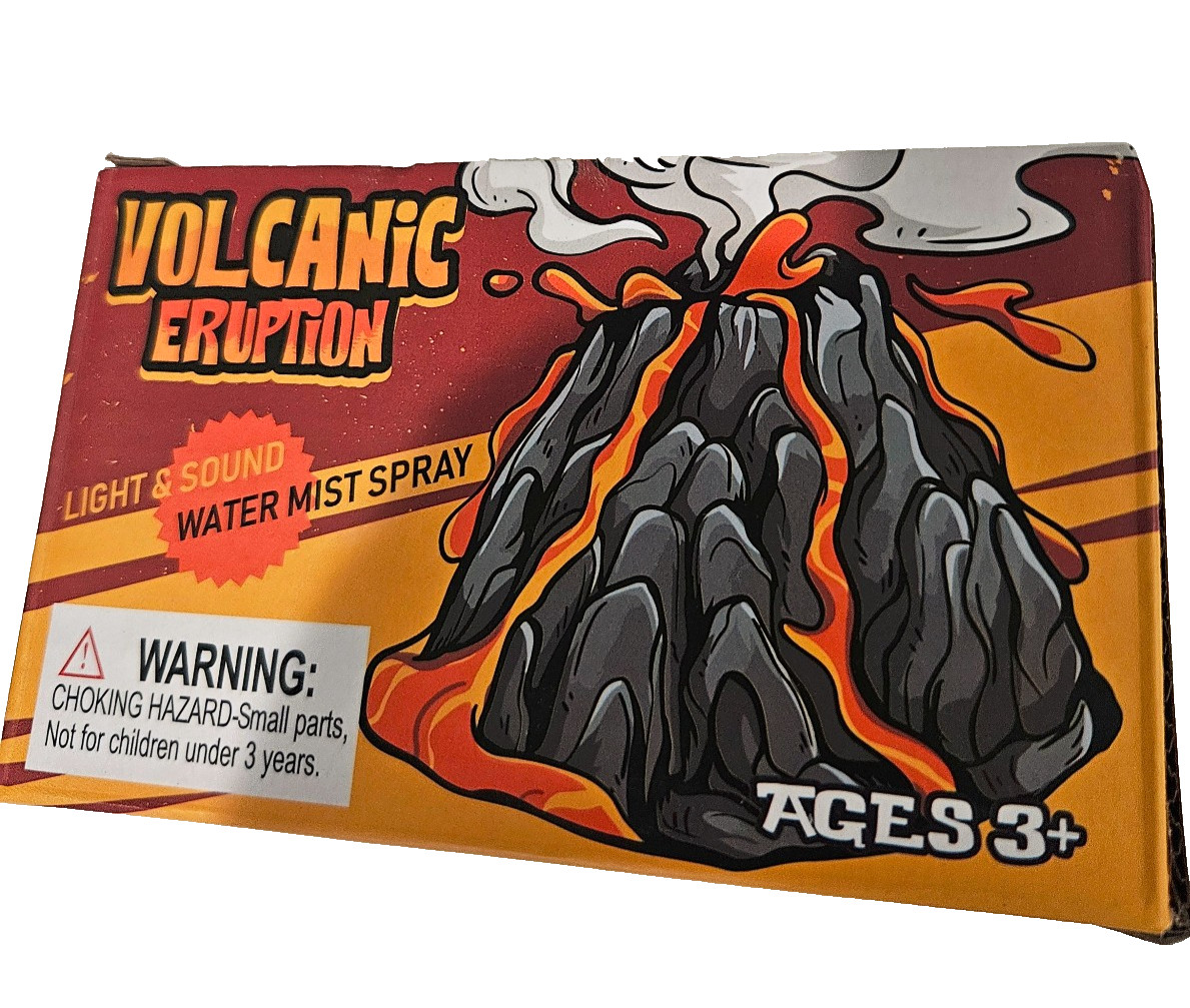 Imagine That: Explosive Volcano Expirements Kit New
