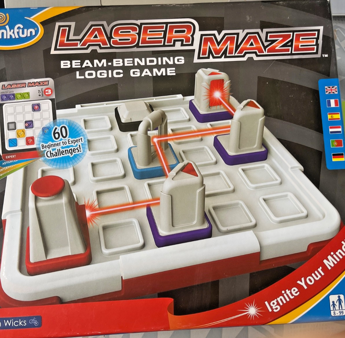 Thinkfun Laser Maze Beam-Bending Logic Game
