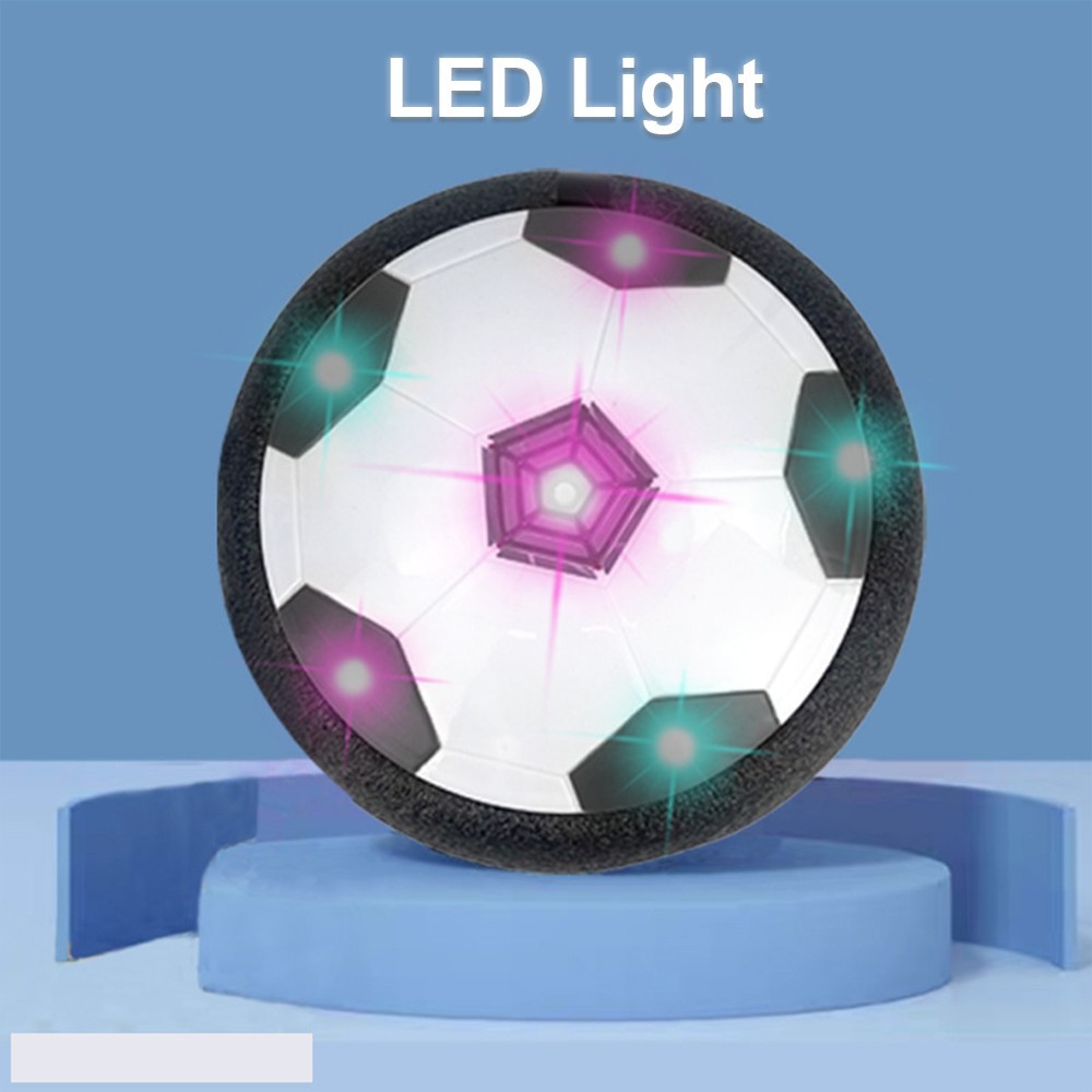 LED Hover Soccer Ball Air Power Football Indoor Outdoor Kids Toy Games Gift 18cm