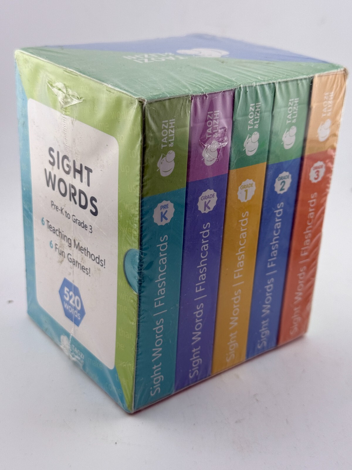 520 Sight Words Flash Cards Set – Preschool (Pre K) -3