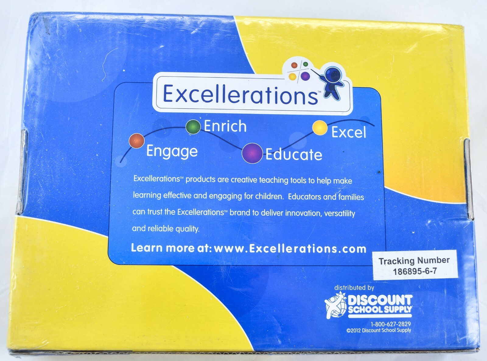 Excellerations Button Bingo Colors and Shapes Homeschool Pre K to Kindergarten
