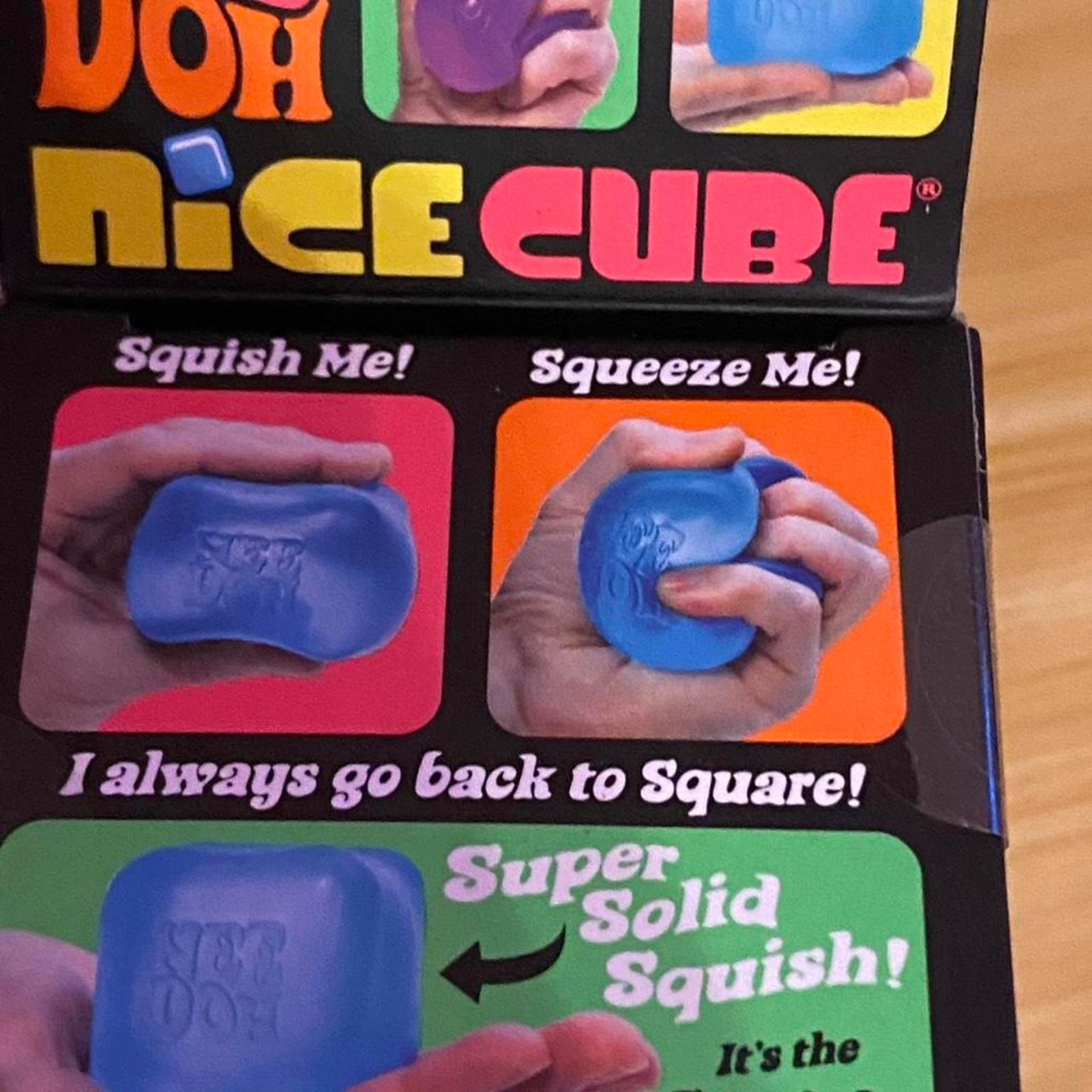 Needoh nice cube 2.5″ blue