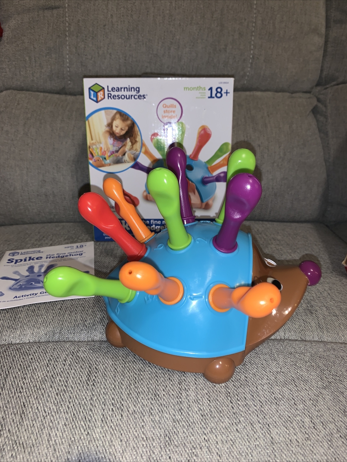 Learning Resources Spike The Fine Motor Hedgehog Sensory Motor Fine Toy