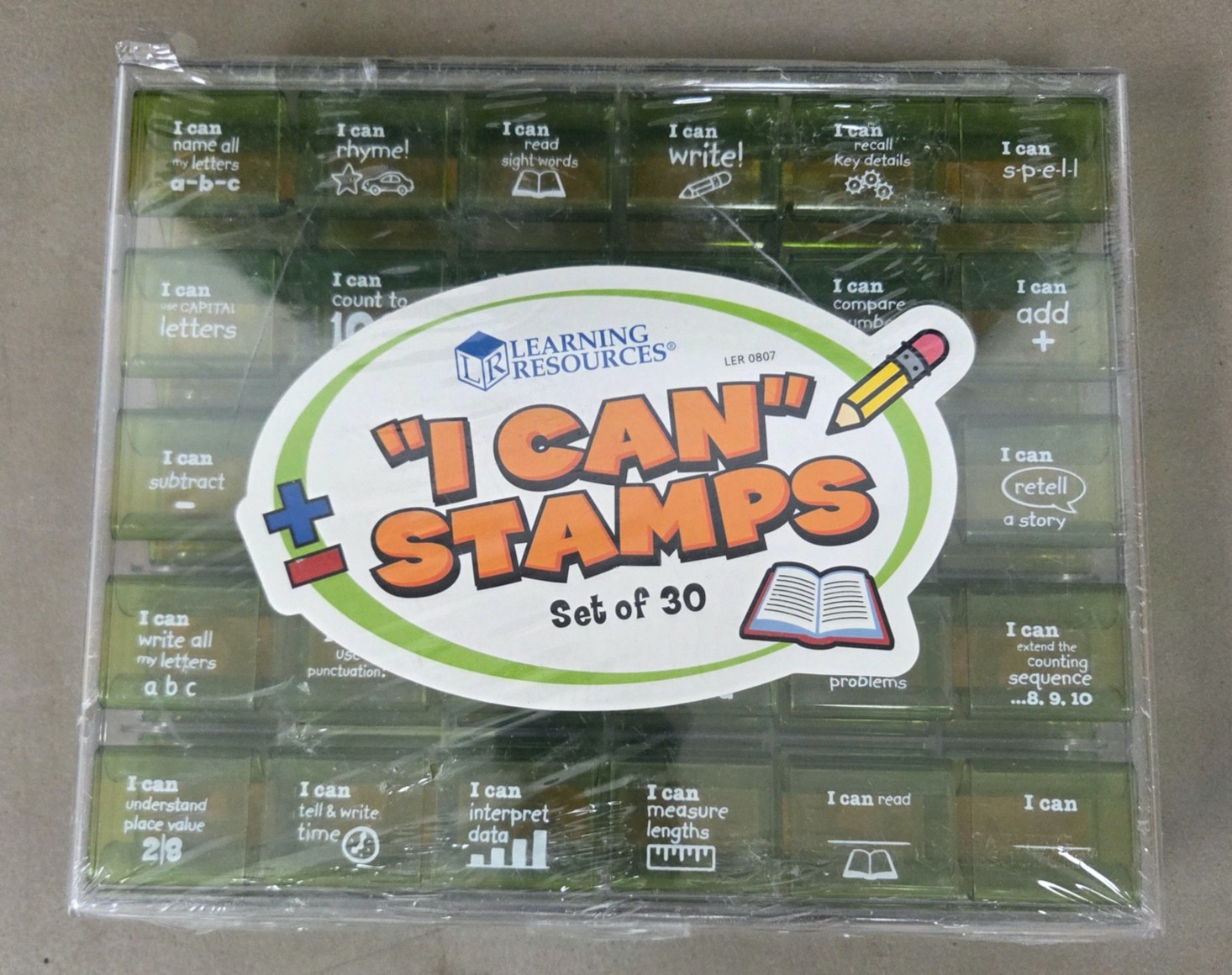 Learning Resources I Can Stamps set of 30