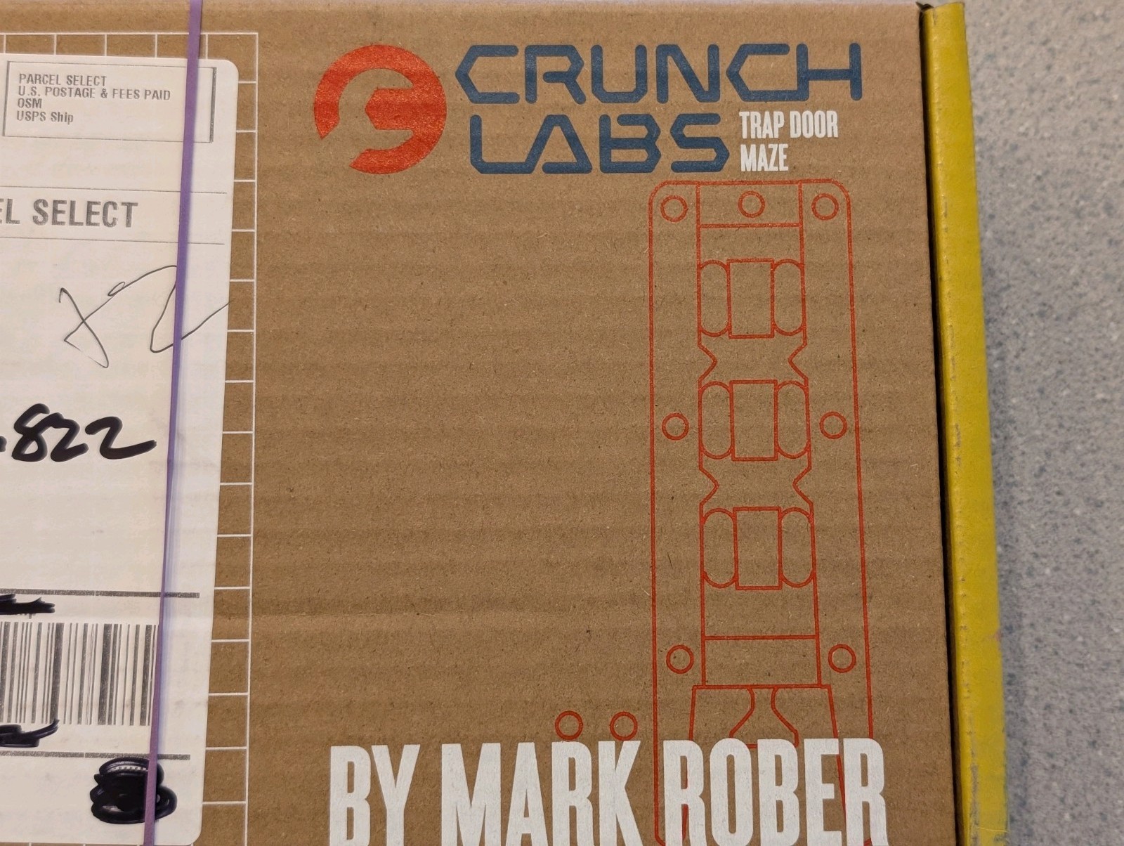 Crunch Lab’s by Mark Rober – Trap Door Maze – Sealed & New