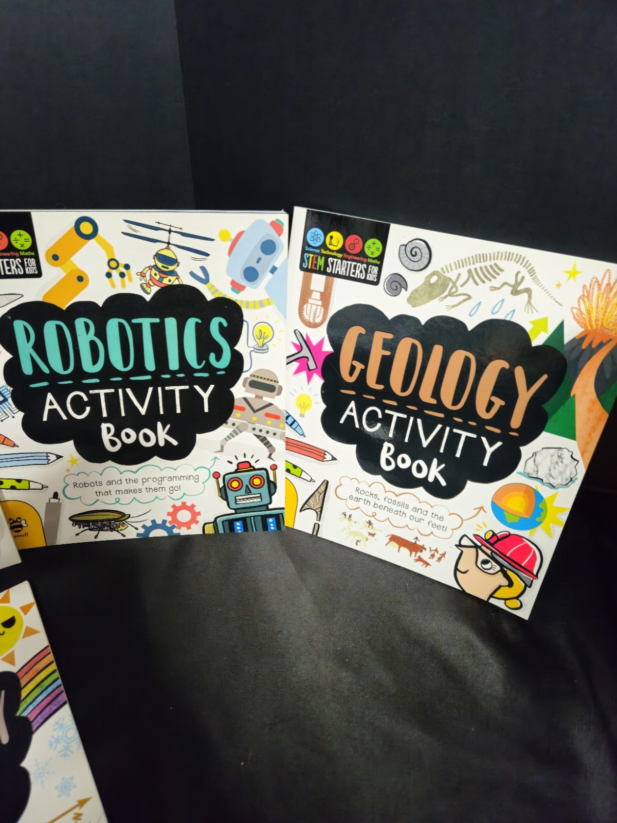STEM Book Lot Of 6 Activity Learning Fun Toy Education Engineering Robotics