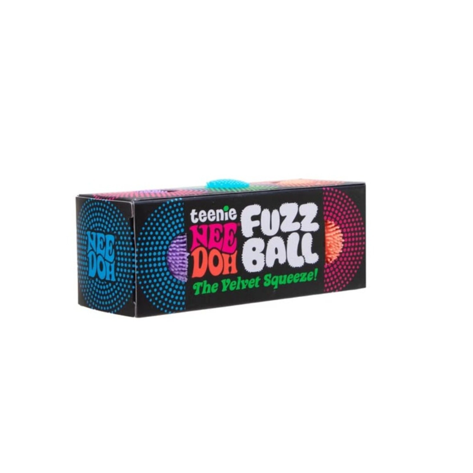 NeeDoh Teenie Fuzz Ball -Pack of 3 Mini Asst Colors – Sealed in BOX!