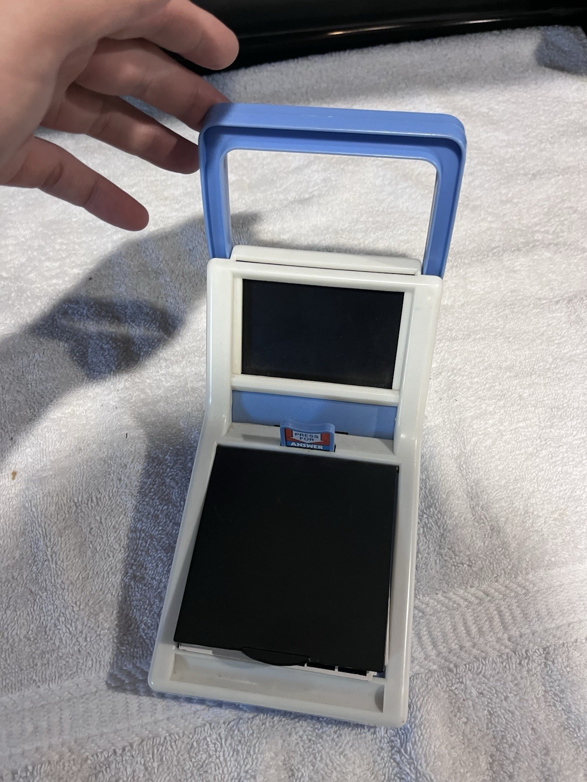Vintage Magic Match Automatic Flash Card Machine Toy Education Homeschool 1982