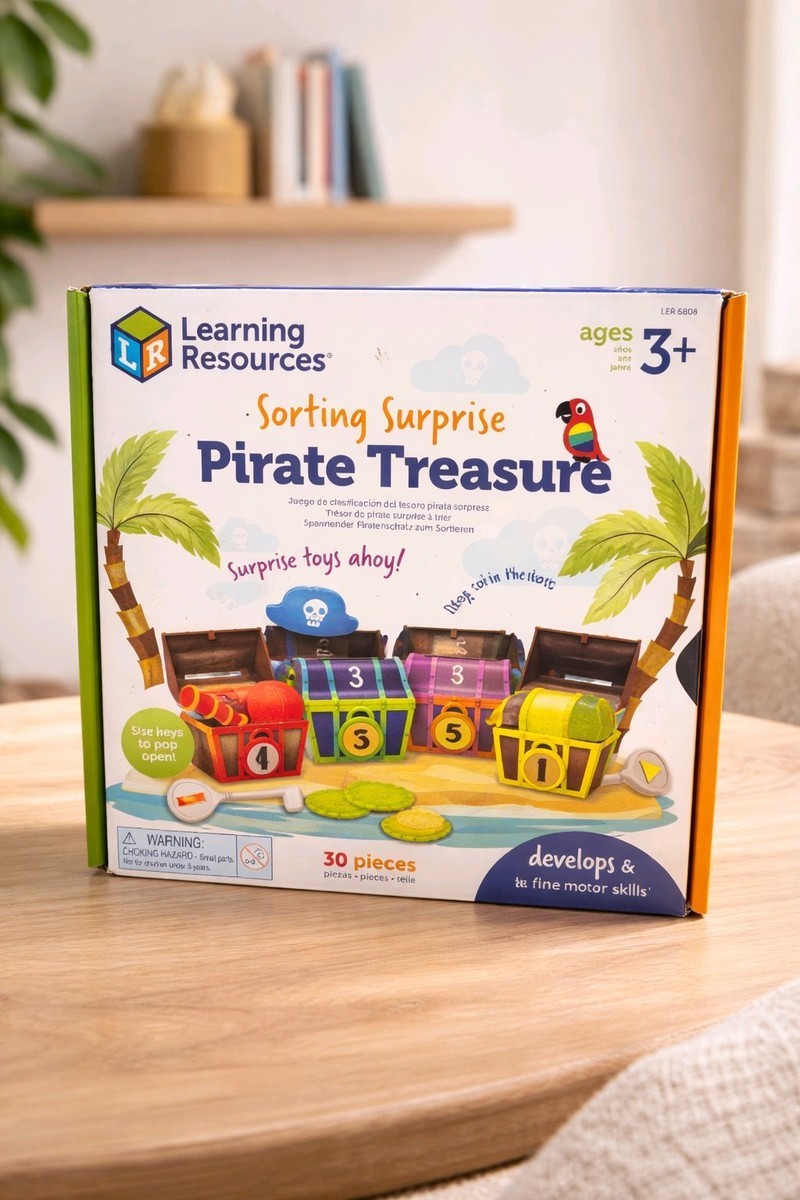 Learning Resources Sorting Surprise Pirate Treasure