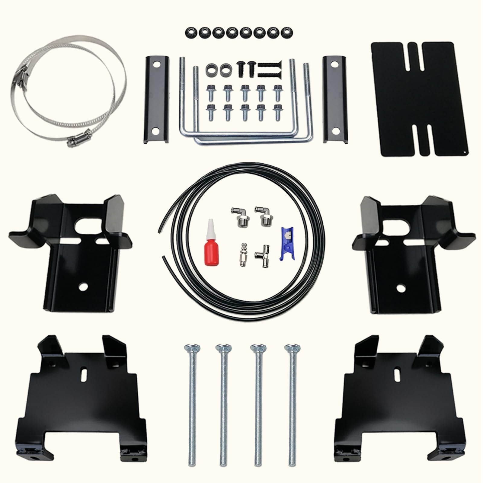 MILLISEC Rear Air Suspension Kit for 2007-2018 Chevy Silverado 1500 and 2007-…