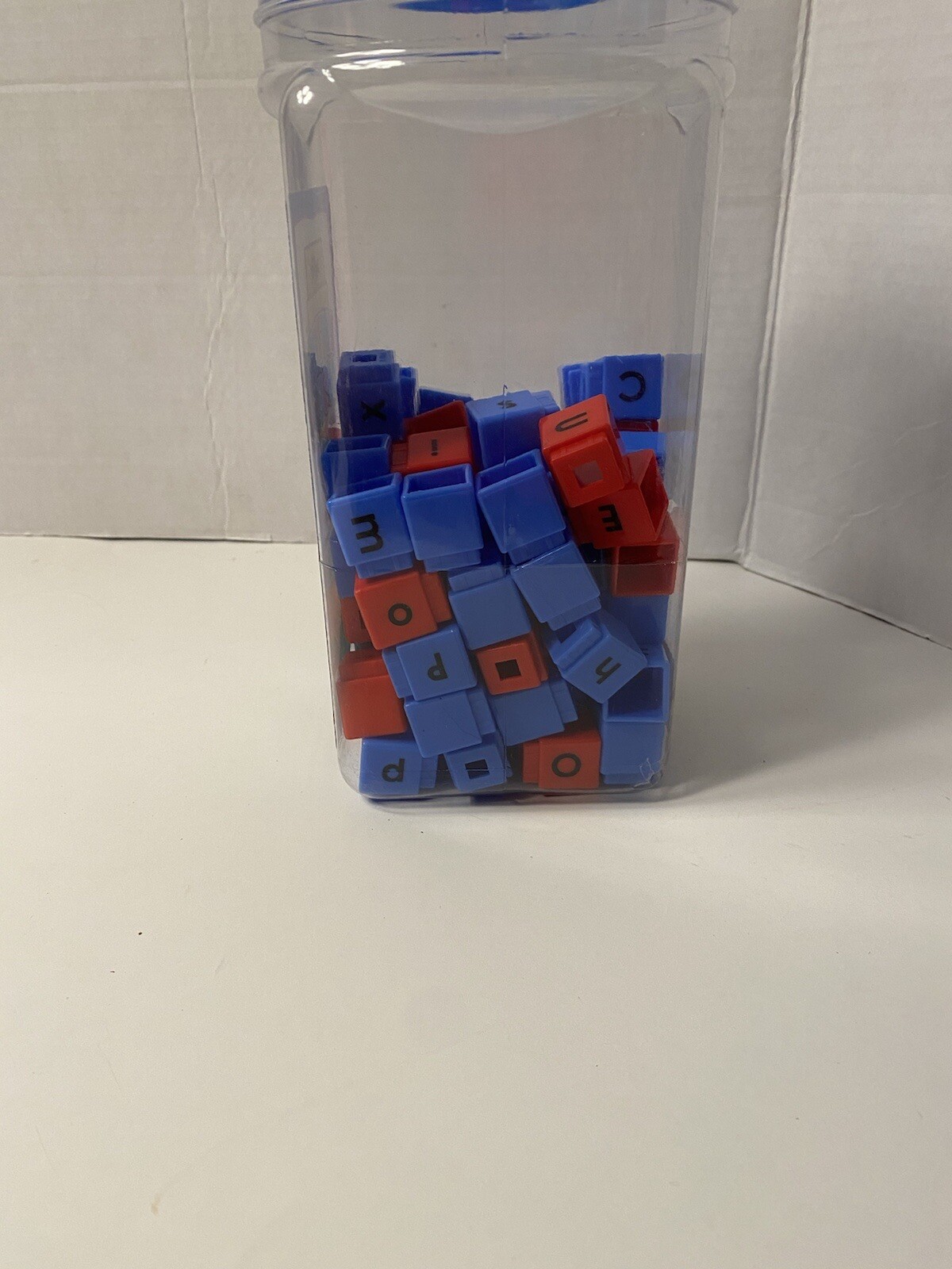 UNIFIX LETTER CUBES: Consonant – Vowel – Consonant Set Half Full Didax 2-810