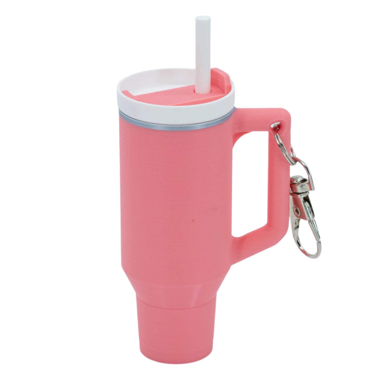 3D Printed Mini Tumbler Cup Key Chain & Chapstick Pouch | Multiple Colors | Blac