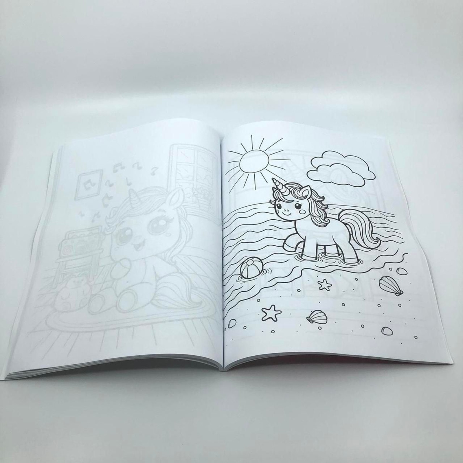 Fun Unicorn Coloring Book by Gelina Bubbles – For Kids Ages 4–8